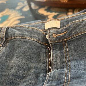 Time and Tru Denim Pants with Contrast Stitching